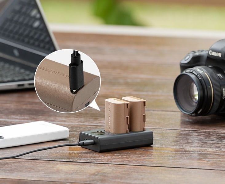 Laden über USB-C