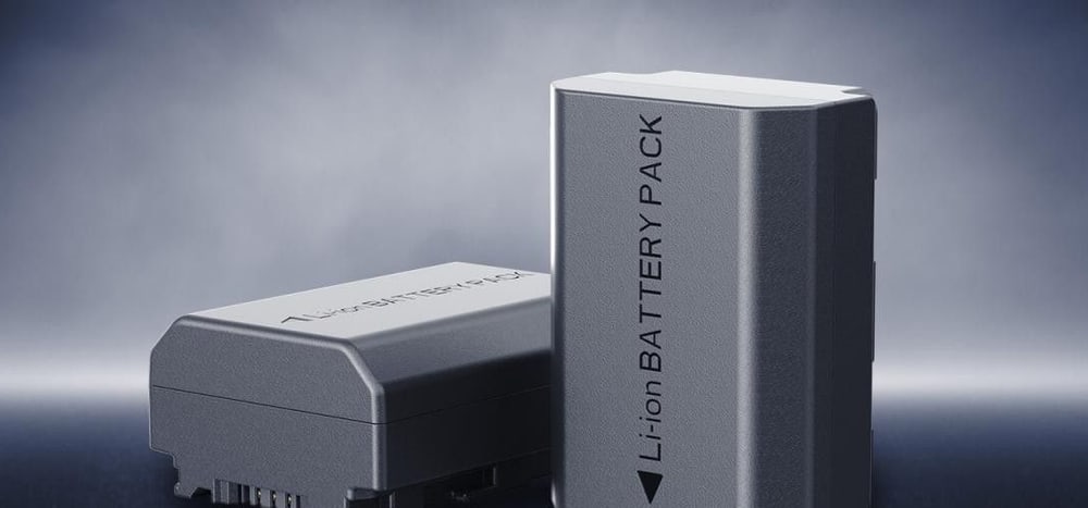 Zwei Akkus mit je 2600 mAh
