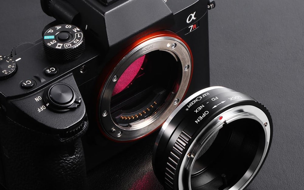 Canon FD-Objektive an Sony E-Kameras