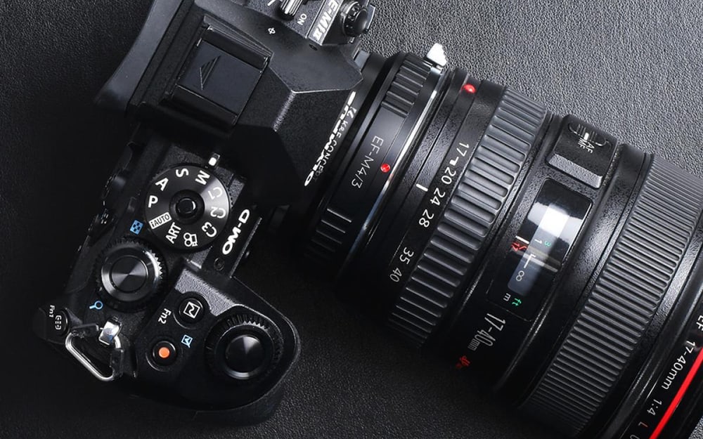 Canon EF-Objektive an MFT-Kameras