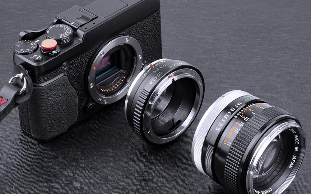 Canon FD-Objektive an Fujifilm X-Kameras