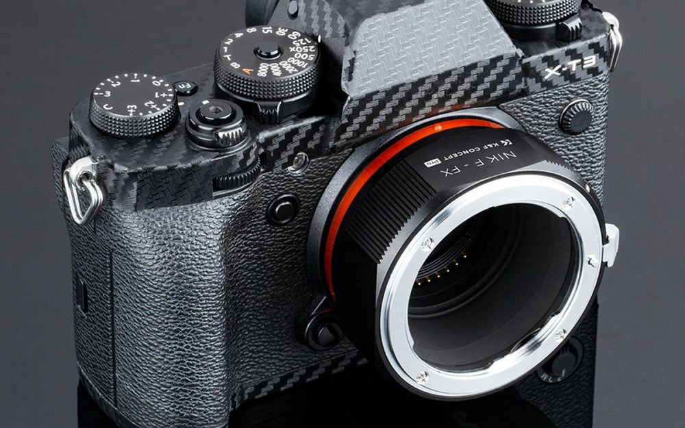 Nikon F-Objektive an Fujifilm X-Kameras