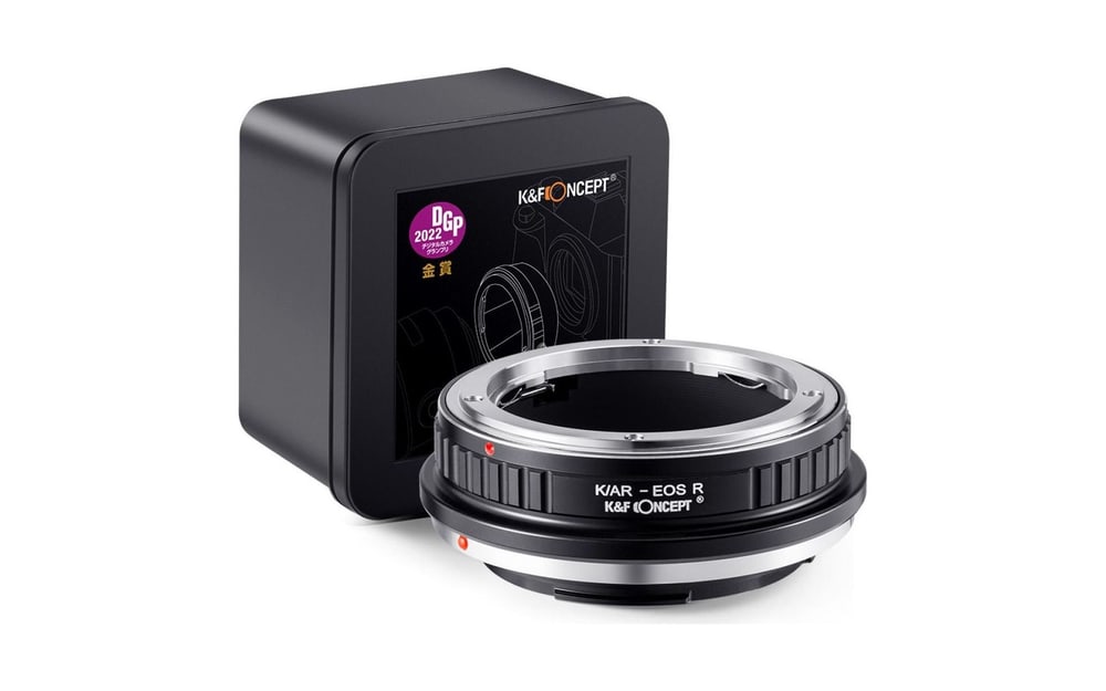 Konica AR-Objektive an Canon EOS R-Kameras