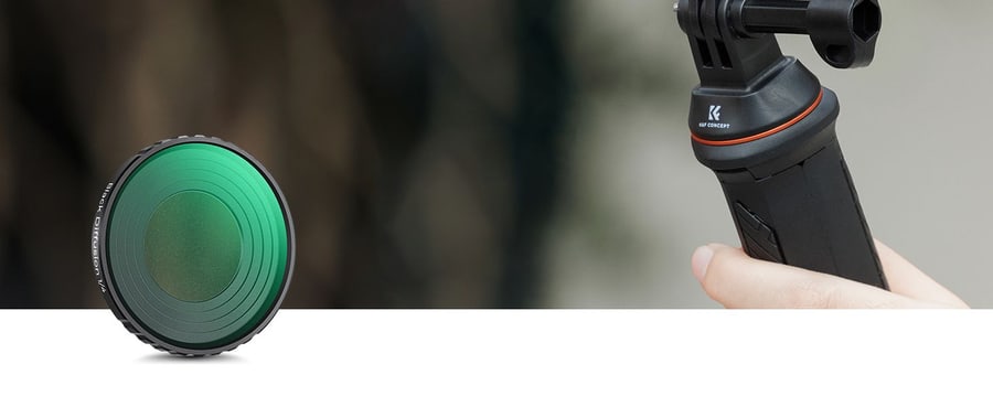 K&F Concept Black-Mist-Filter 1/4 für DJI Osmo Action 4 / 5 Pro