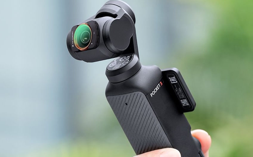 K&F Concept 3-teiliges Magnetfilterset CPL + ND4 + ND8 für DJI Osmo Pocket 3