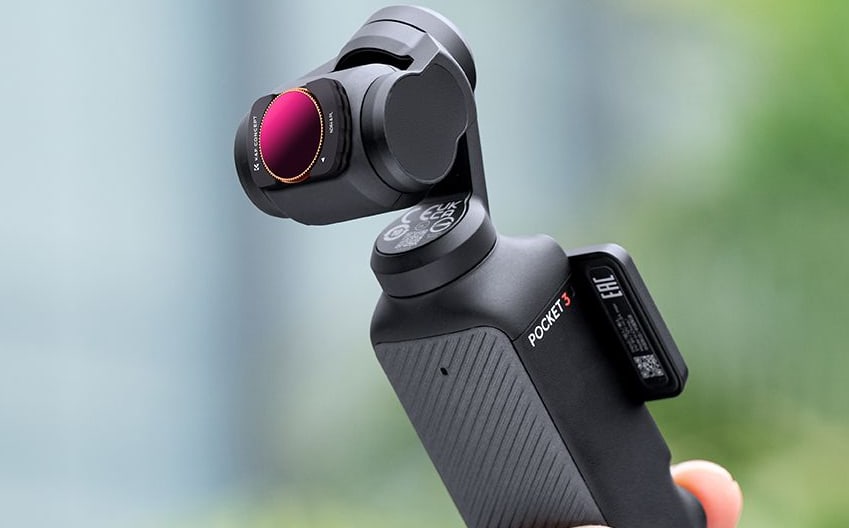 K&F Concept 4-teiliges Magnetfilterset ND8/PL + ND16/PL + ND32/PL + ND64/PL für DJI Osmo Pocket 3