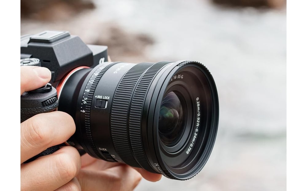 Größere Filter am 58-mm-Objektiv