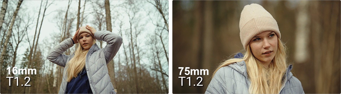 Sirui Nightwalker 75 mm T1,2 S35 manuelles Cine-Objektiv (Fujifilm X, Schwarz) – 16 und 75 mm ergänzen die Serie