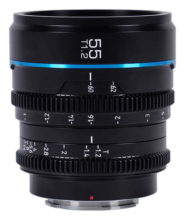 Sirui Nightwalker 55 mm T1,2 S35 manuelles Cine-Objektiv (L-Mount, Schwarz)
