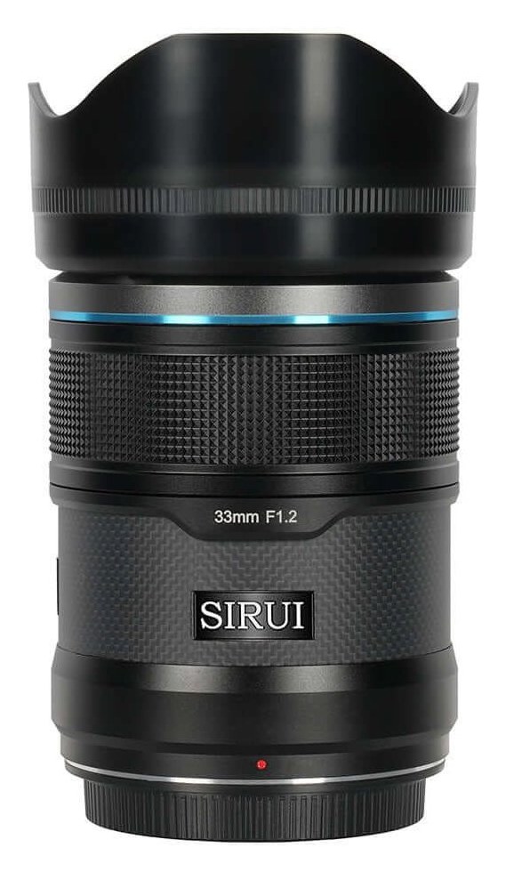 Sirui Sniper 33mm F1,2 APS-C AF Objektiv, Fuji X, Schwarz