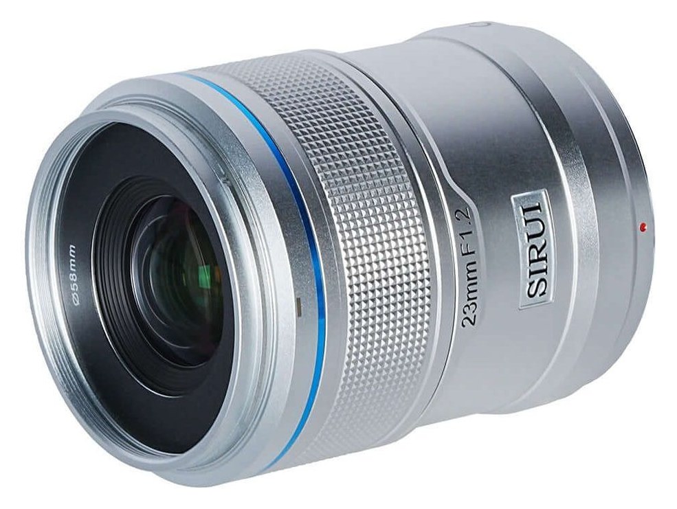 Sirui Sniper 23mm F1,2 APS-C AF Objektiv, Nikon Z, Silber – Ausführung Silber: Aluminiumlegierung