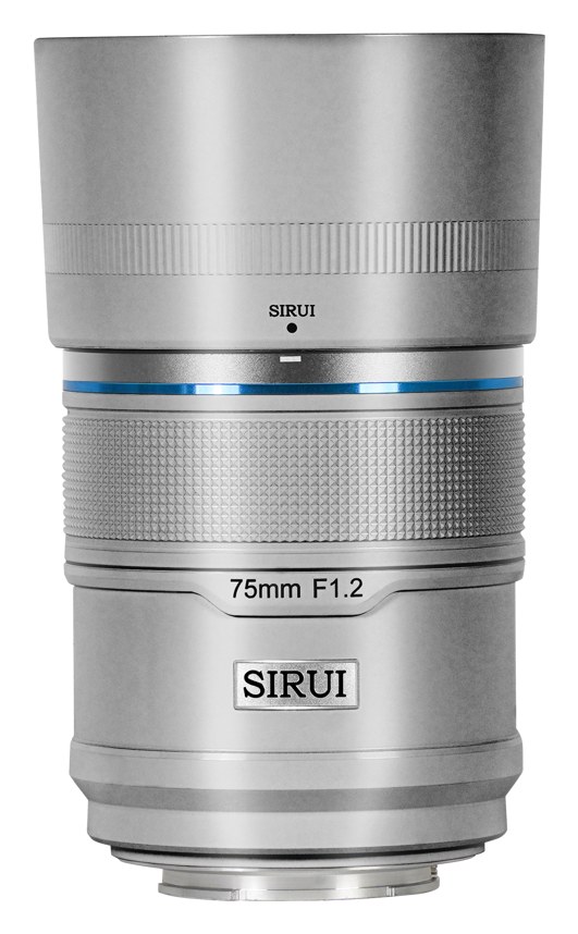 Sirui Sniper 75mm F1,2 APS-C AF Objektiv, Sony E, Silber