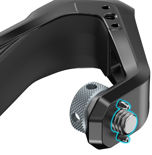 ARRI-Tragegriff mit neigbarer Monitorhalterung