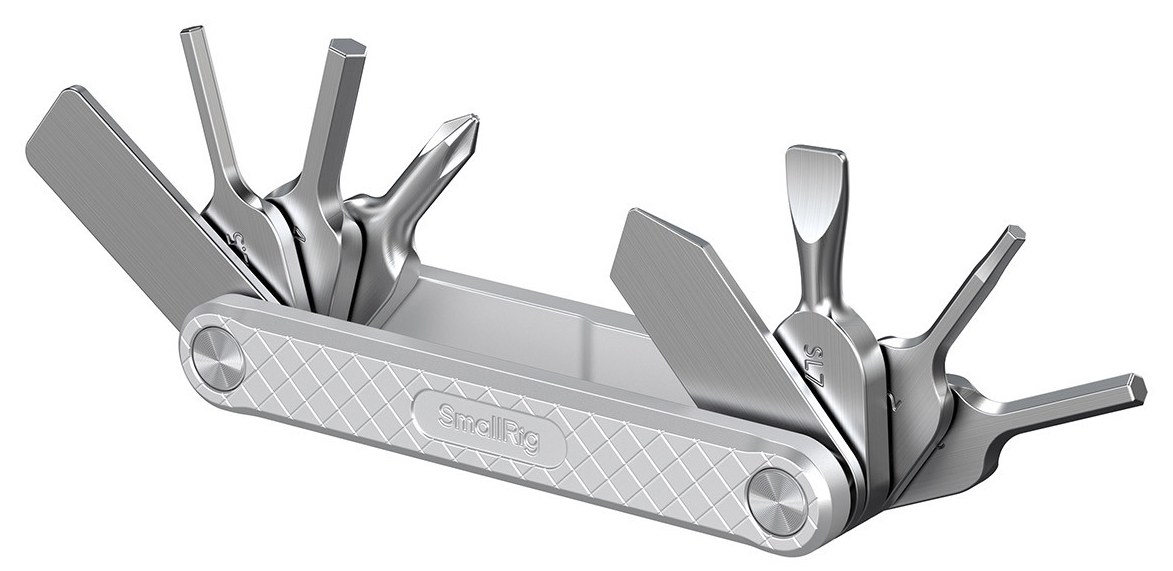 Faltbares Multitool-Set für Videografen