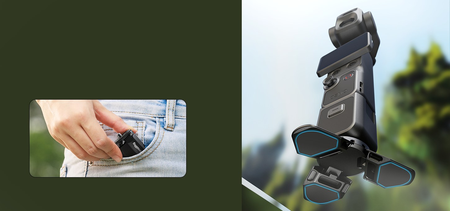 Ministativ für DJI Osmo Pocket und Luna – 5