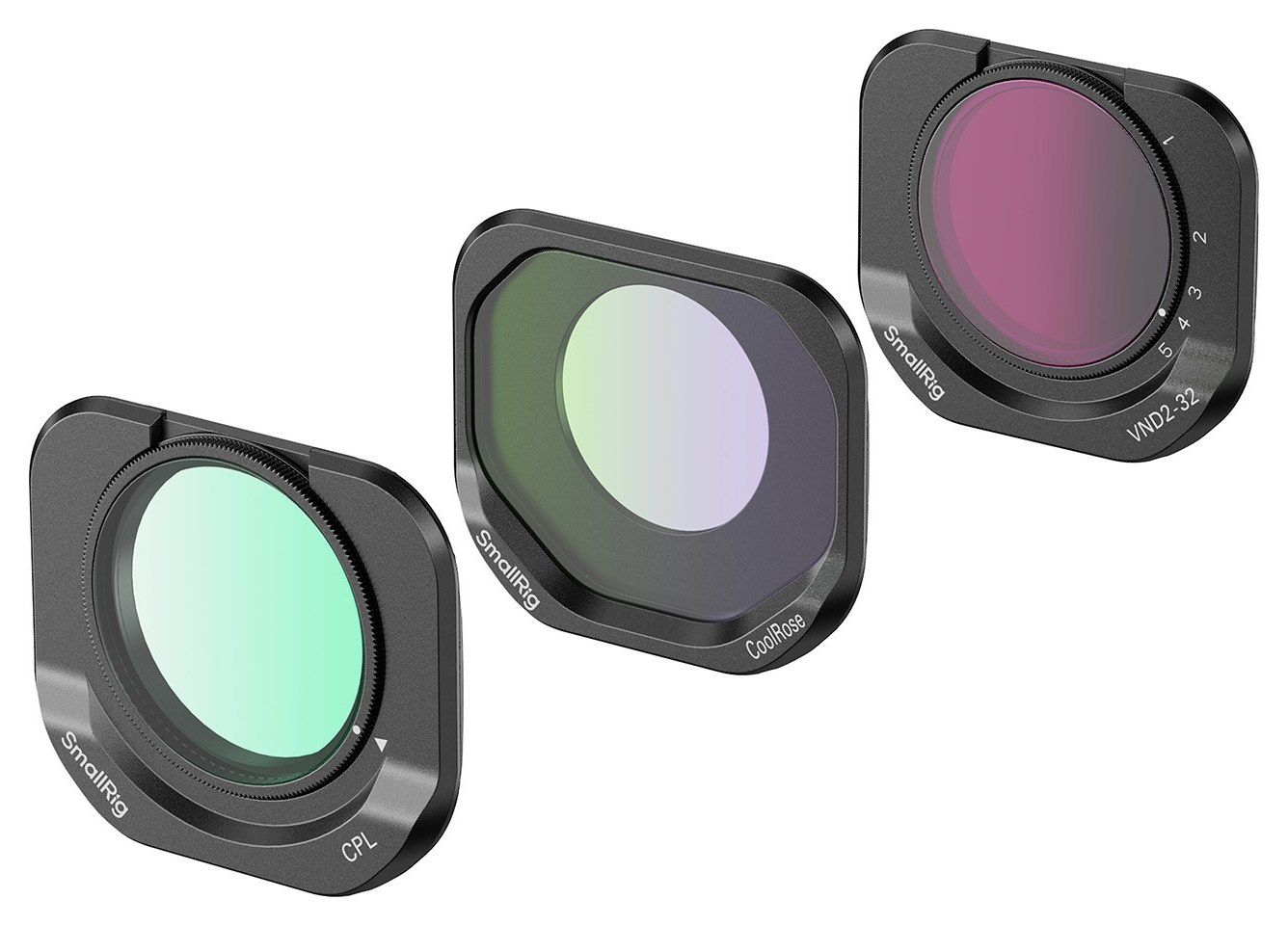 Drei Magnetfilter für die Insta360 Luna Pro
