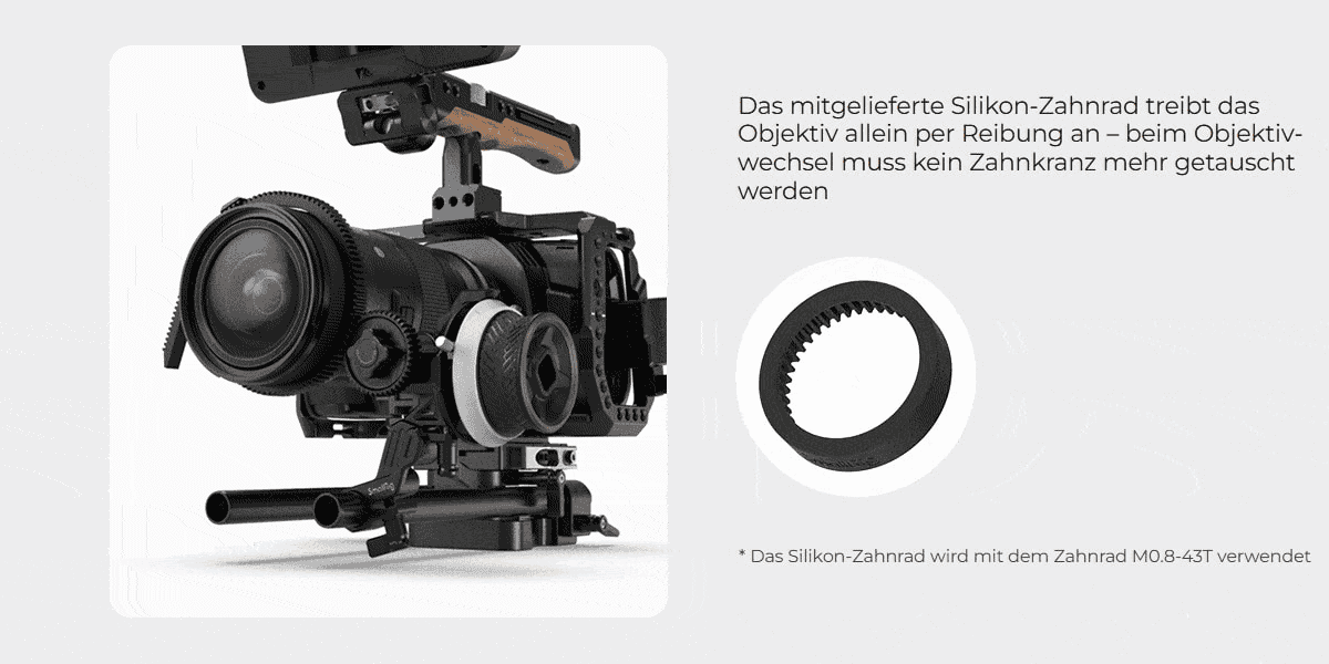 SmallRig mini Follow Focus F40 3010C