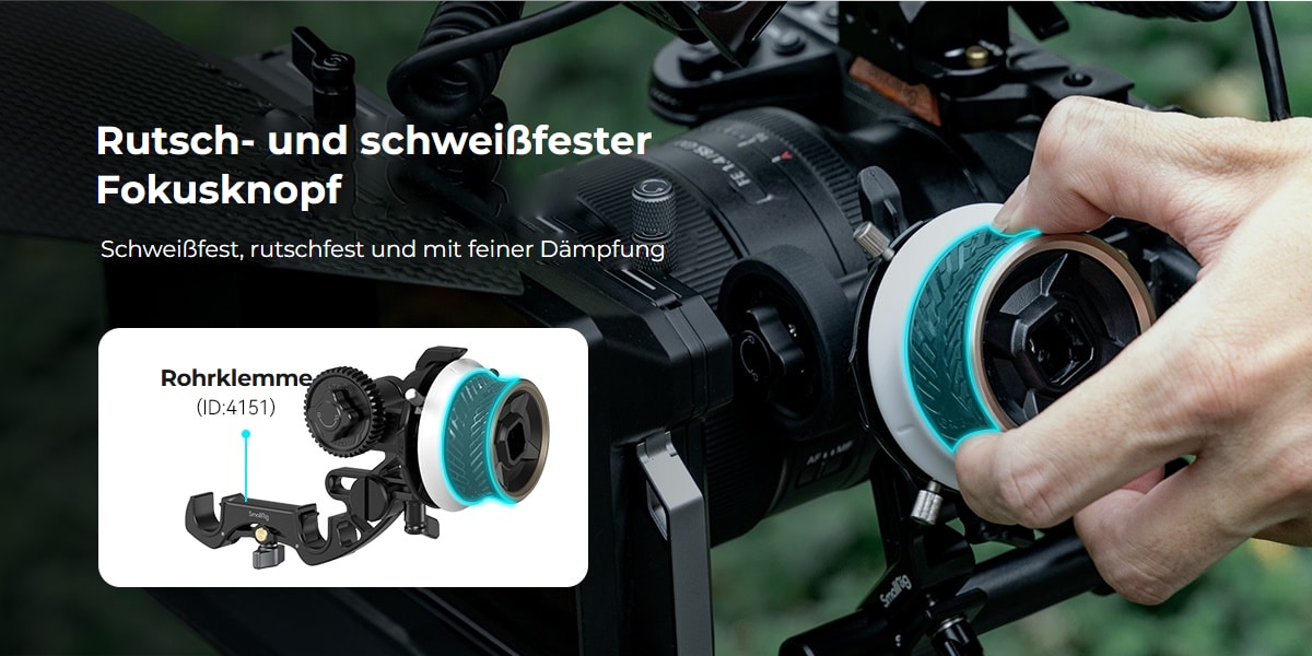 SmallRig mini Follow Focus F40 3010C