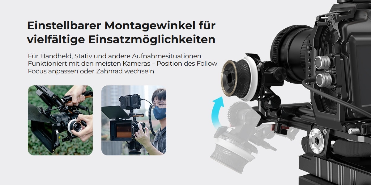 SmallRig mini Follow Focus F40 3010C