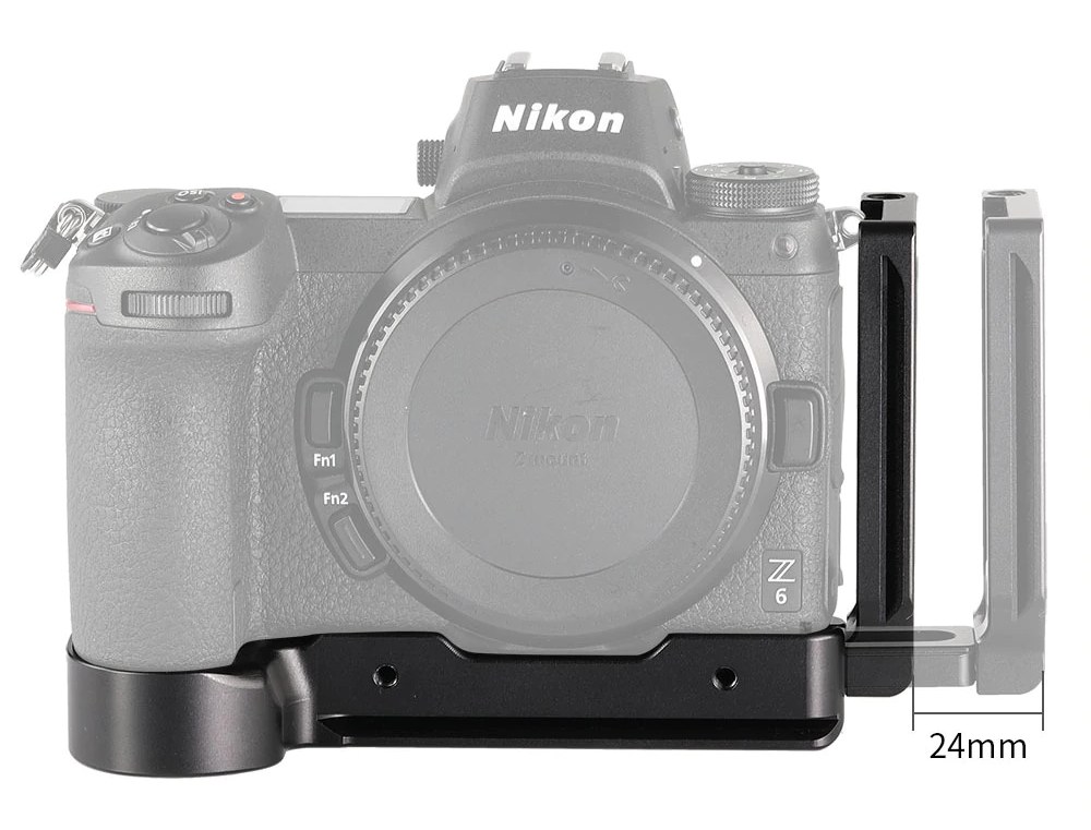 L-Bracket for Nikon Z6 and Nikon Z7 Camera 2258