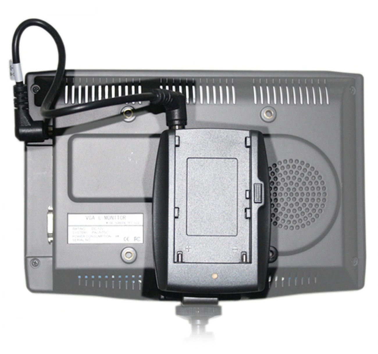 Battery Plate for SONY F970 F550 w/ DC cable