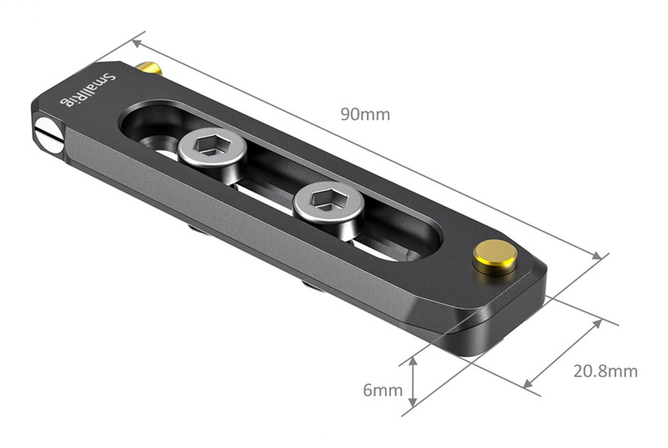 Low-profile NATO Rail 90mm BUN2484