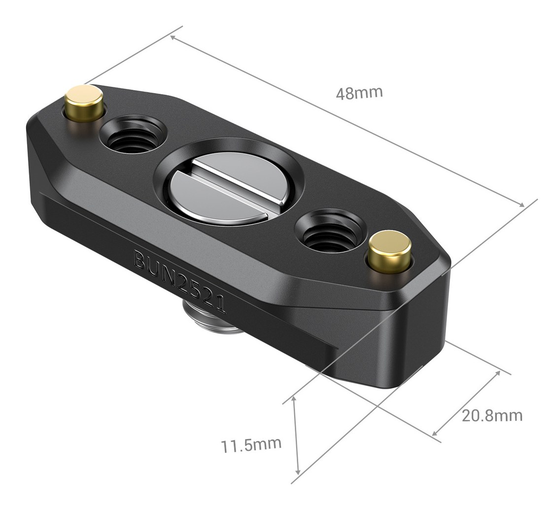 NATO Rail with ARRI Locating Screw 48mm BUN2521