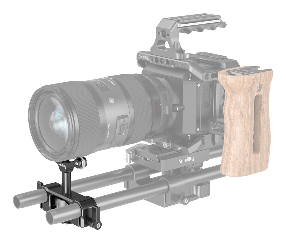 universal 15mm LWS rod mount lens support