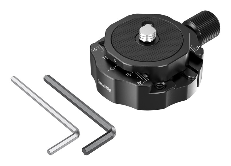 Tripod Head Quick Switch Clamp with Plate (Small, Arca-Swiss Style)