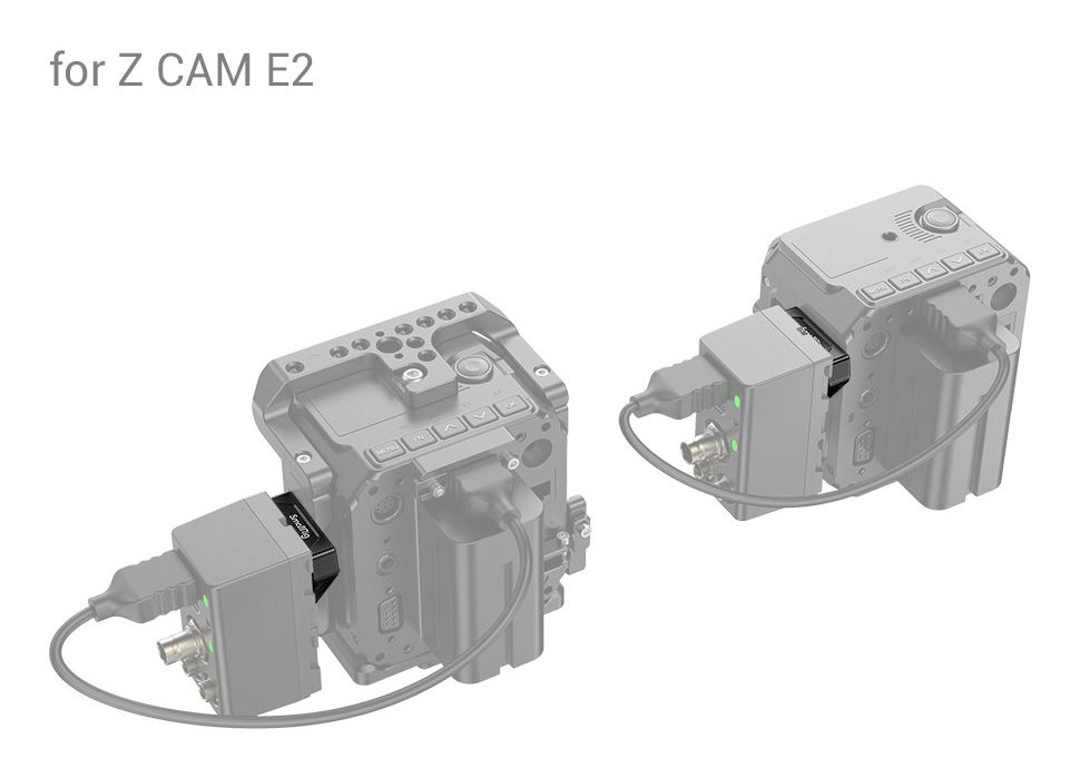 Mounting Adapter for Z CAM HDMI to SDI Converter