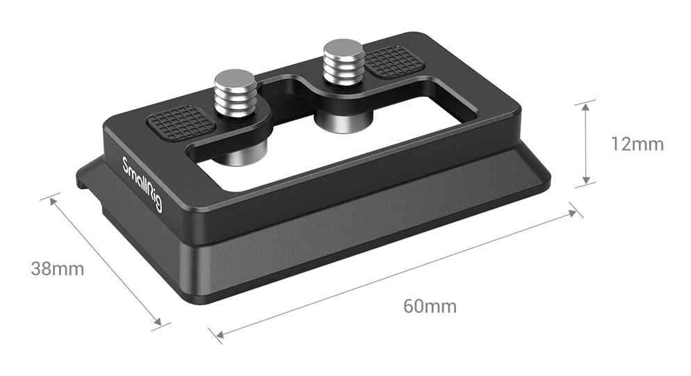 Arca-Type Quick Release Plate for DJI RS 2 / RSC 2 / RS 3 / RS 3 Pro Gimbal