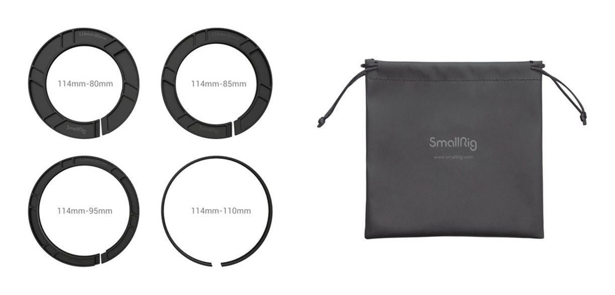 Clamp-On Ring Kit for Matte Box 2660 (114mm-80mm/85mm/95mm/110mm)