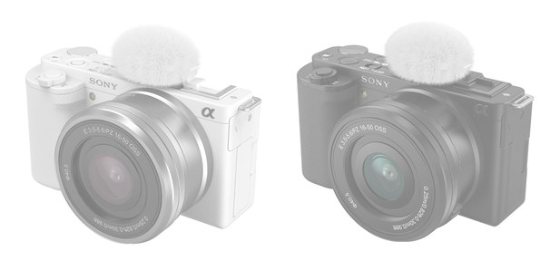 Windshield for Sony ZV-E10 and ZV-1 (White)