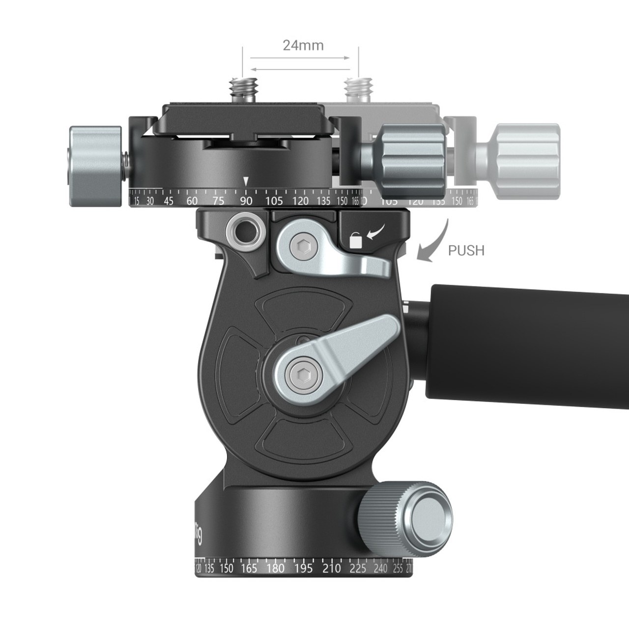 Lightweight Fluid Video Head 3457