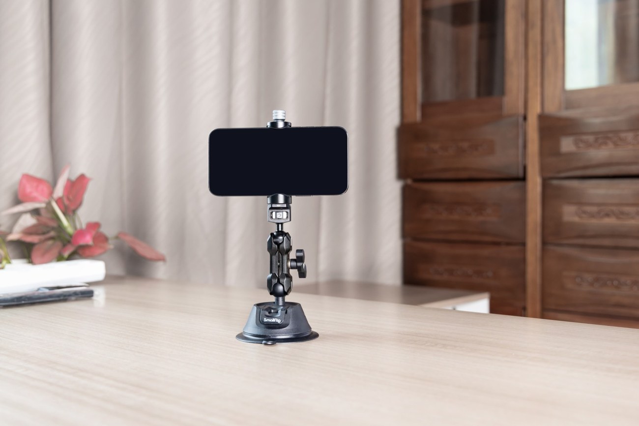 Portable Suction Cup Mount Support Kit for Action Cameras/Mobile Phones SC-1K