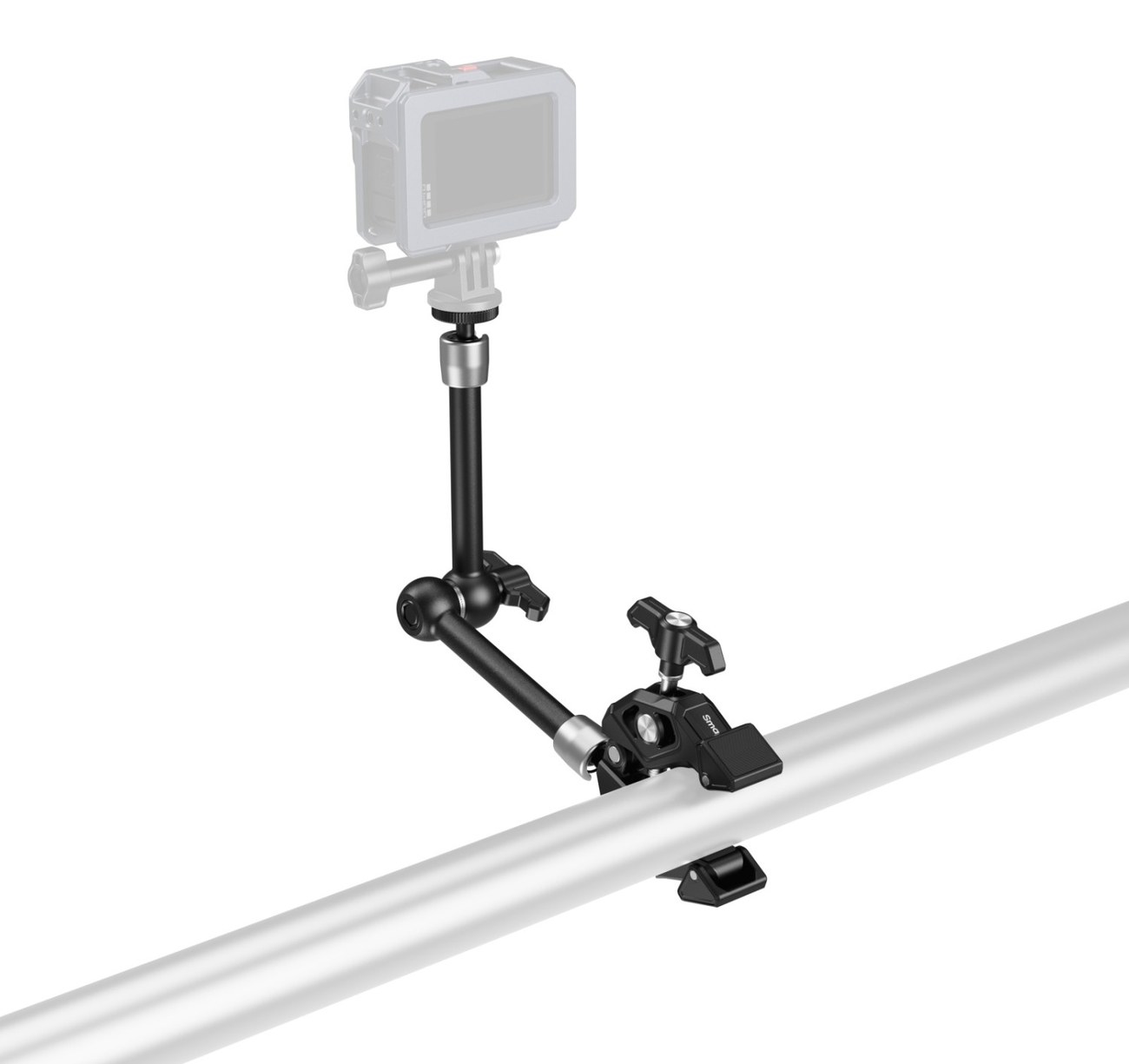 Crab-Shaped Clamp with Magic Arm