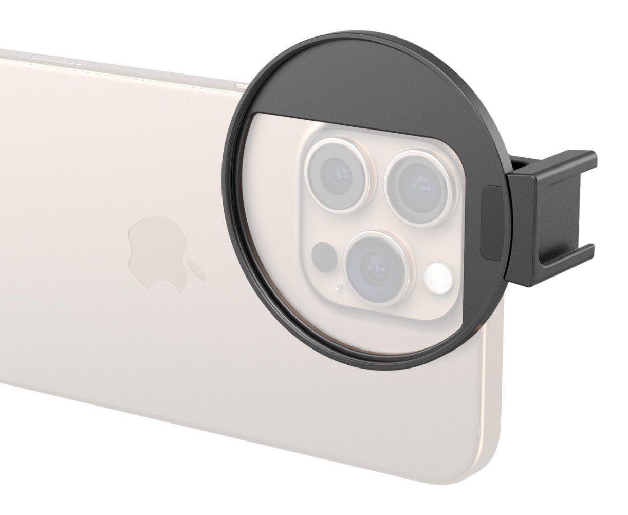 Vibe P30 67mm Ring LED Video Light (Universal Threaded Filter Adapter Kit)