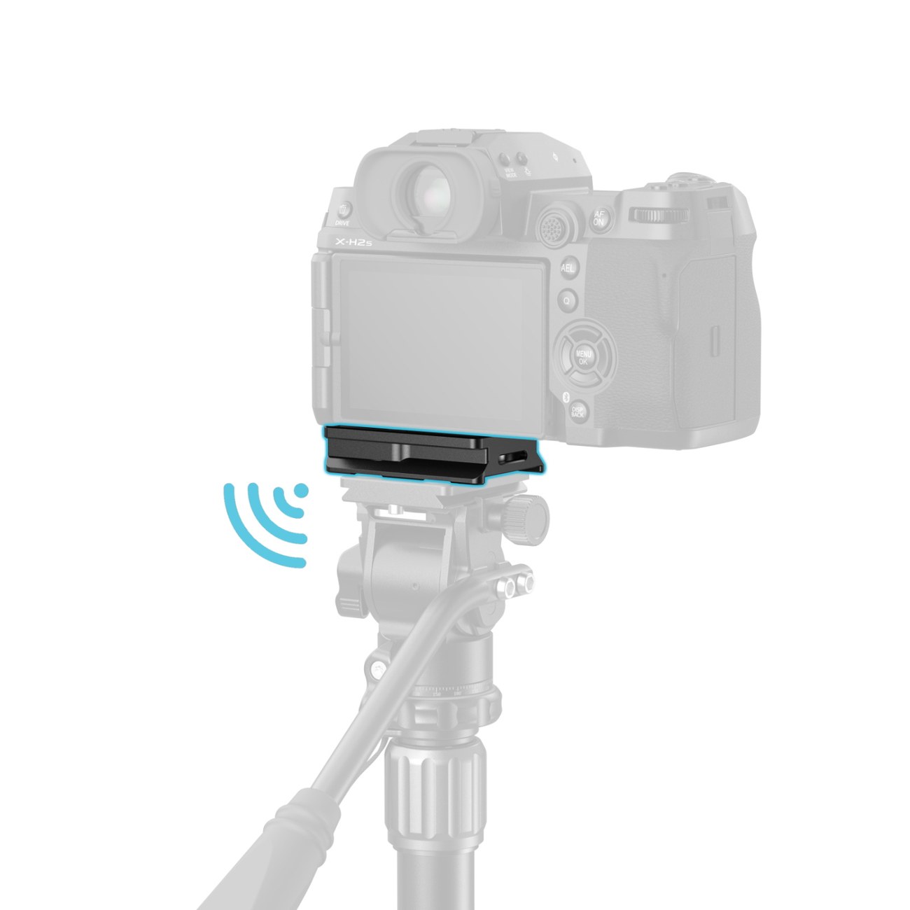 Arca-Swiss Mount Plate for AirTag for FUJIFILM