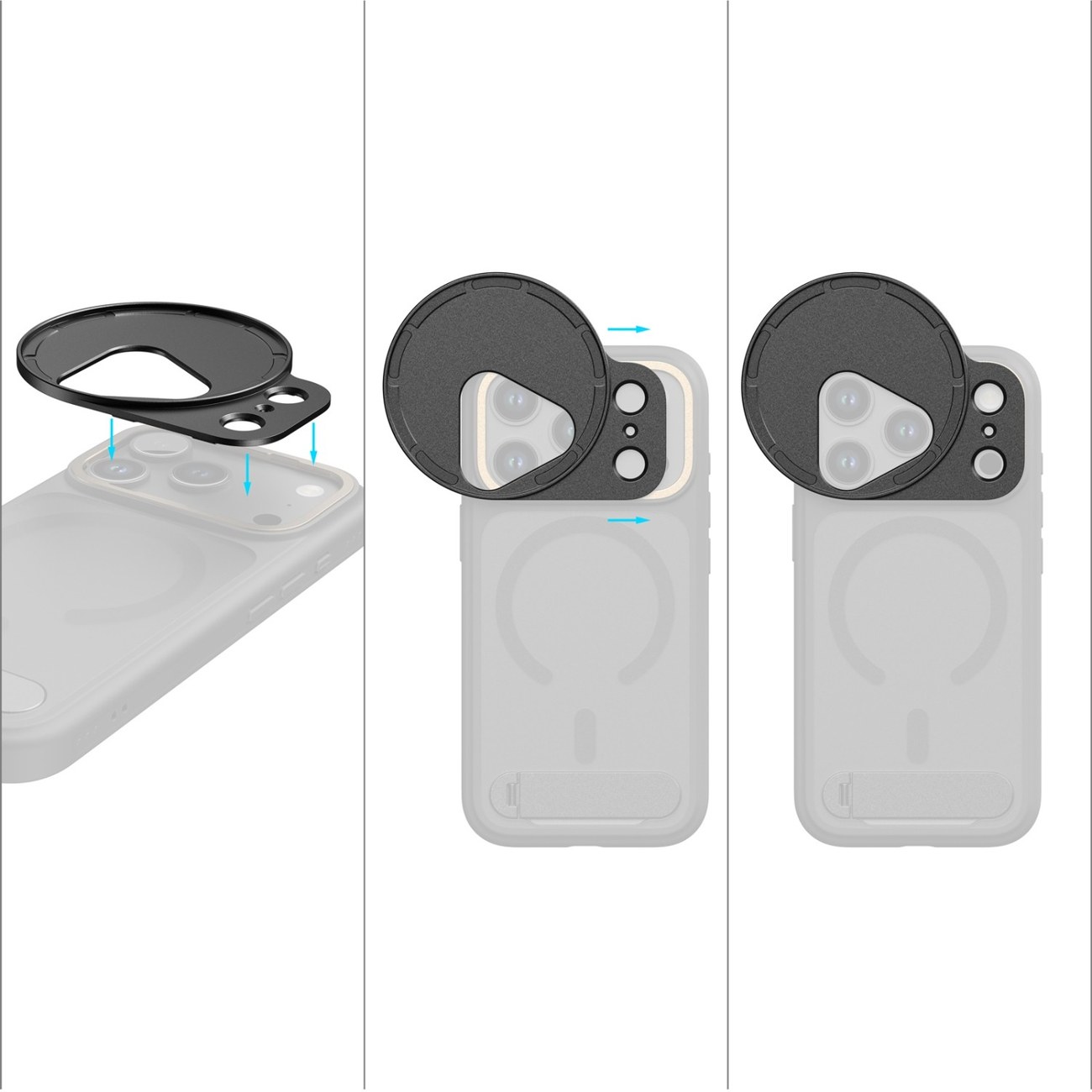 FilMov Attachable Filter Adapter for iPhone 17 Pro (67mm)