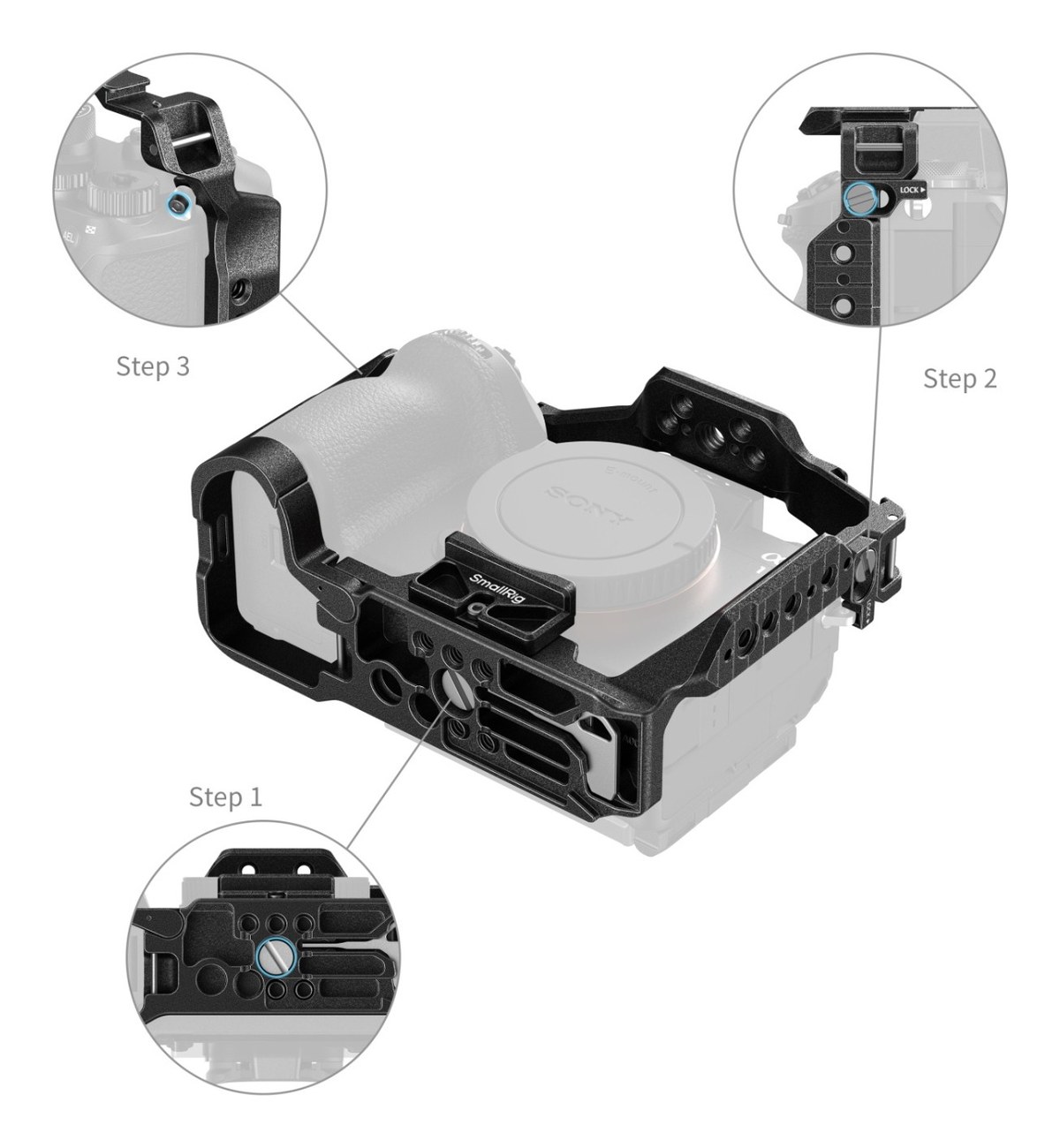 Cage for Sony Alpha 1 II / Alpha 9 III
