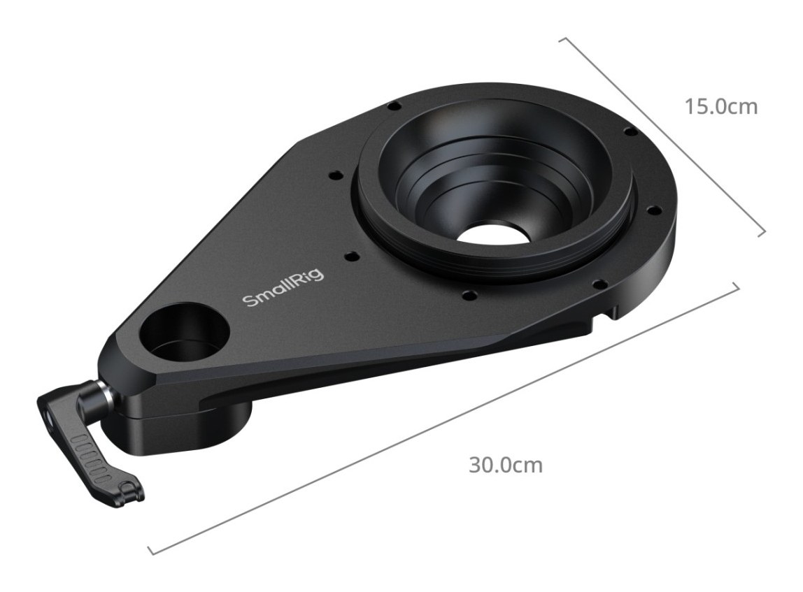 Tripod Head Mount Plate for Camera Cart (75mm/100mm)