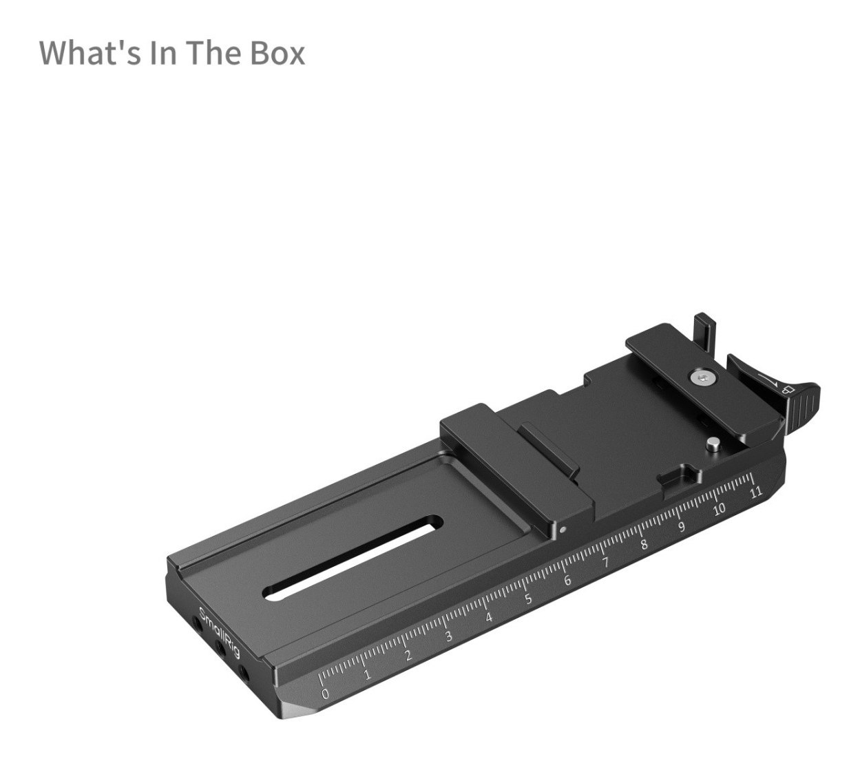 Quick Release Mount Plate with Manfrotto-to-Arca Type Plate for DJI RS