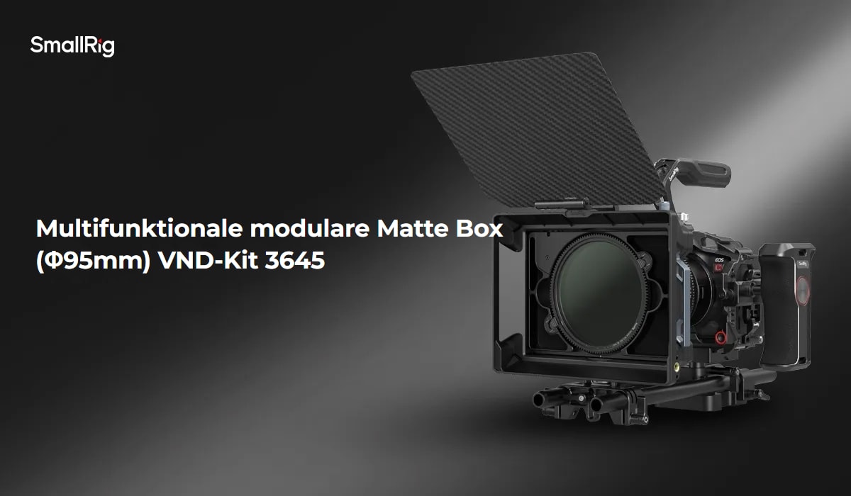 SmallRig Multifunctional Modular Matte Box 95mm VND Kit 3645
