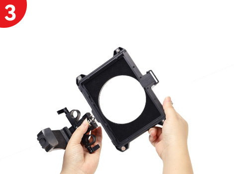 Clamp-on-Back 95 mm aufsetzen
