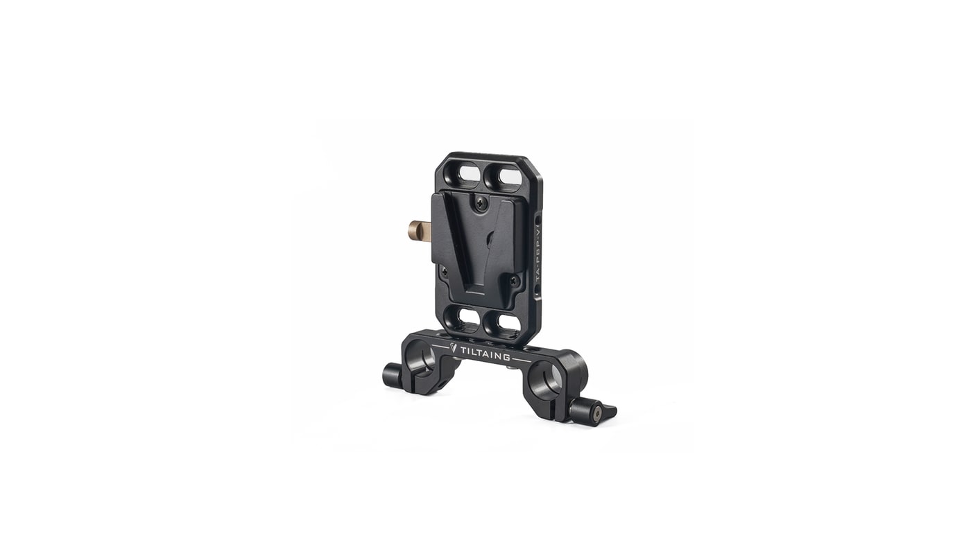 Platte plus Adapter für 15-mm-Stangen
