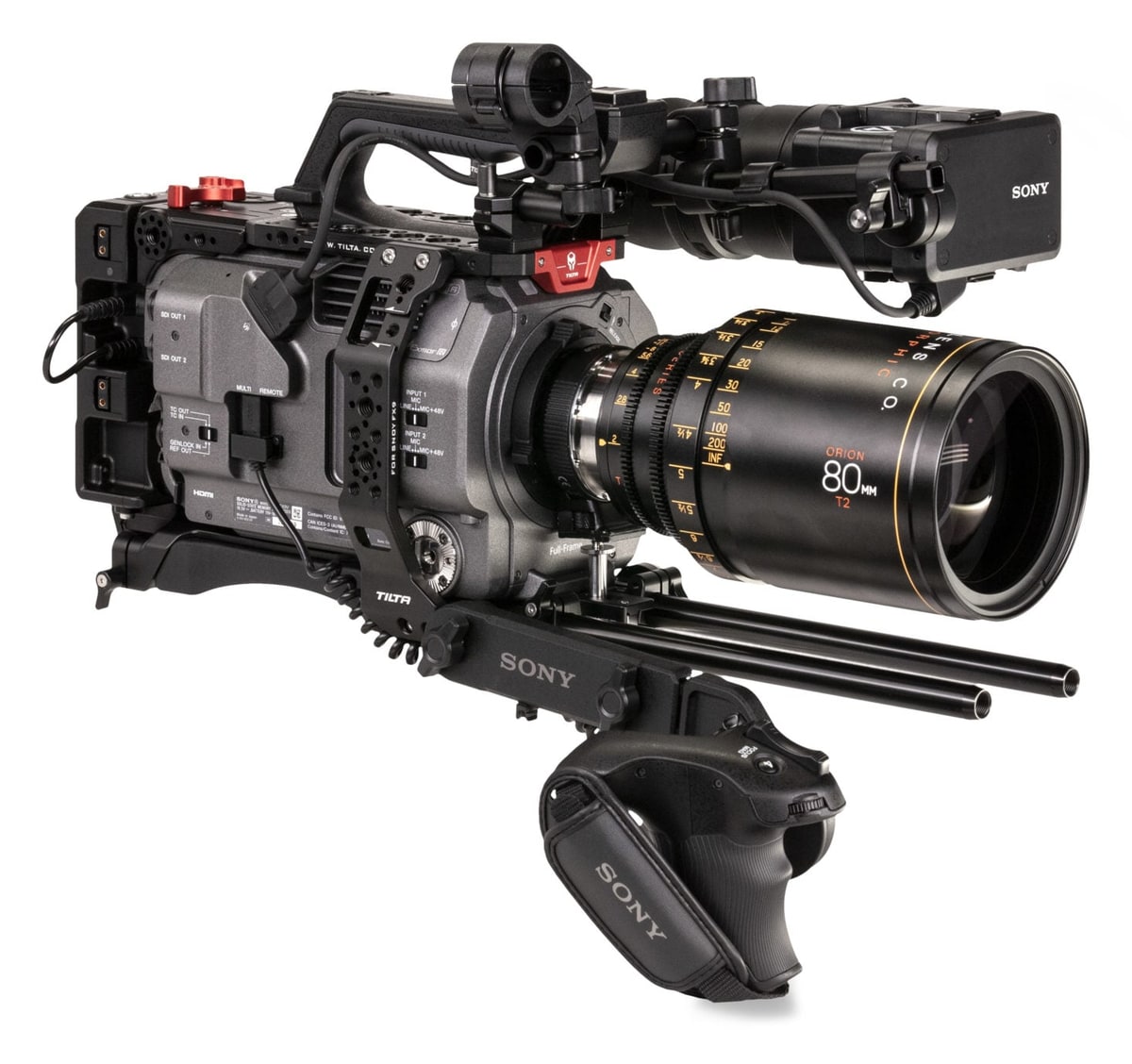 Tilta ES-T18 Kamerakäfig für die Sony PXW-FX9, Ausführung Basic — ohne Akkuplatte