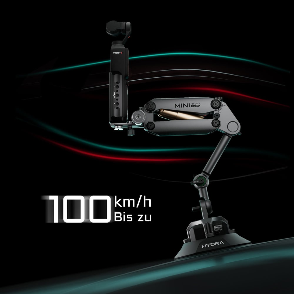 Aerodynamischer Arm mit geringem Luftwiderstand