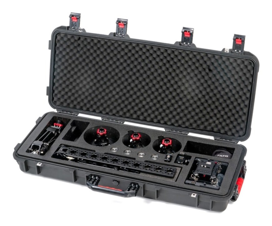 Wasserdichter Koffer mit Formschaum
