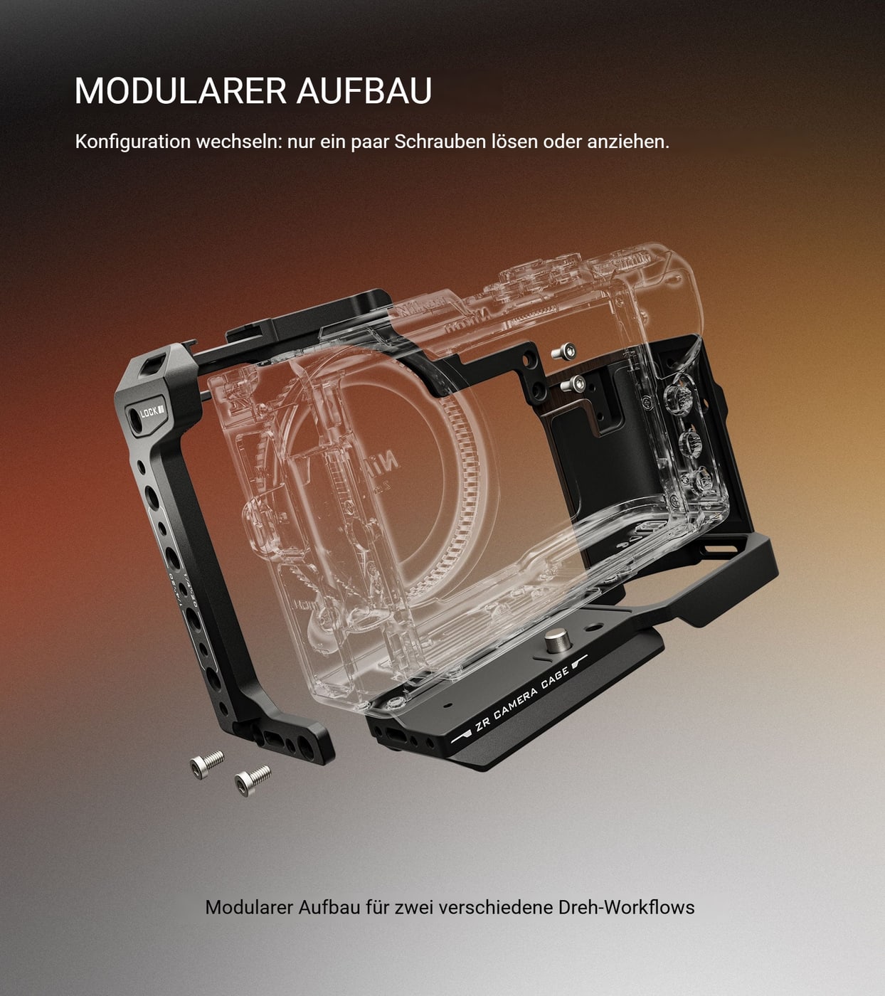 Modularer Aufbau