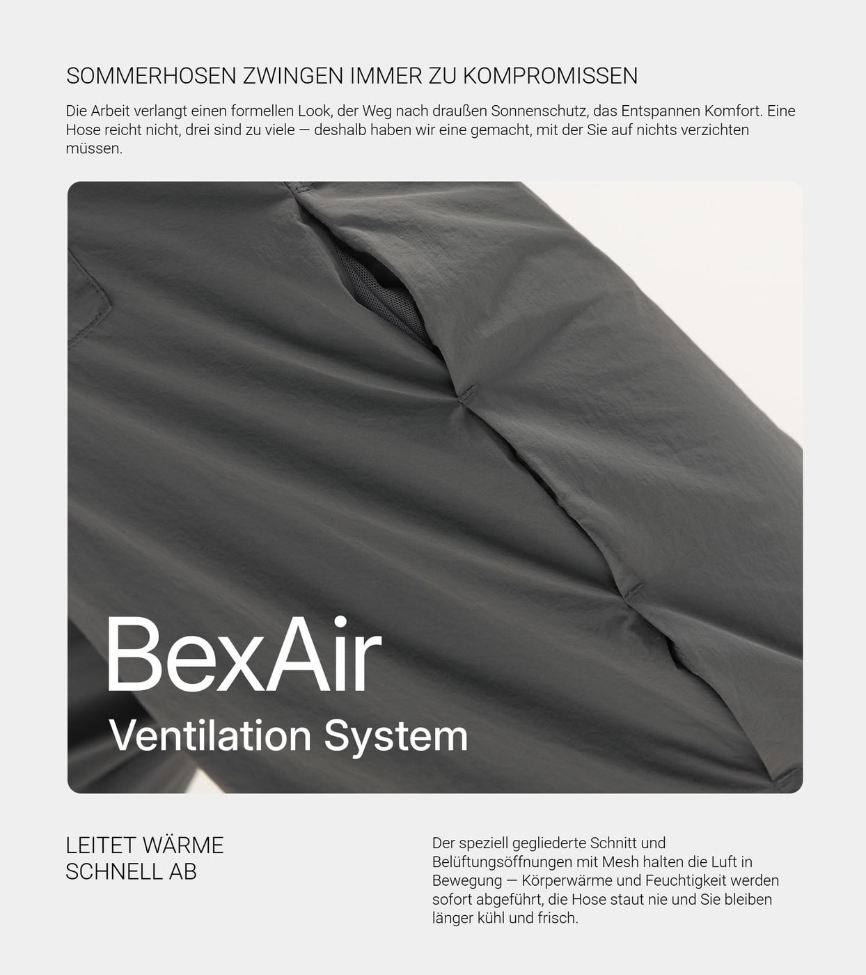 Belüftungssystem BexAir